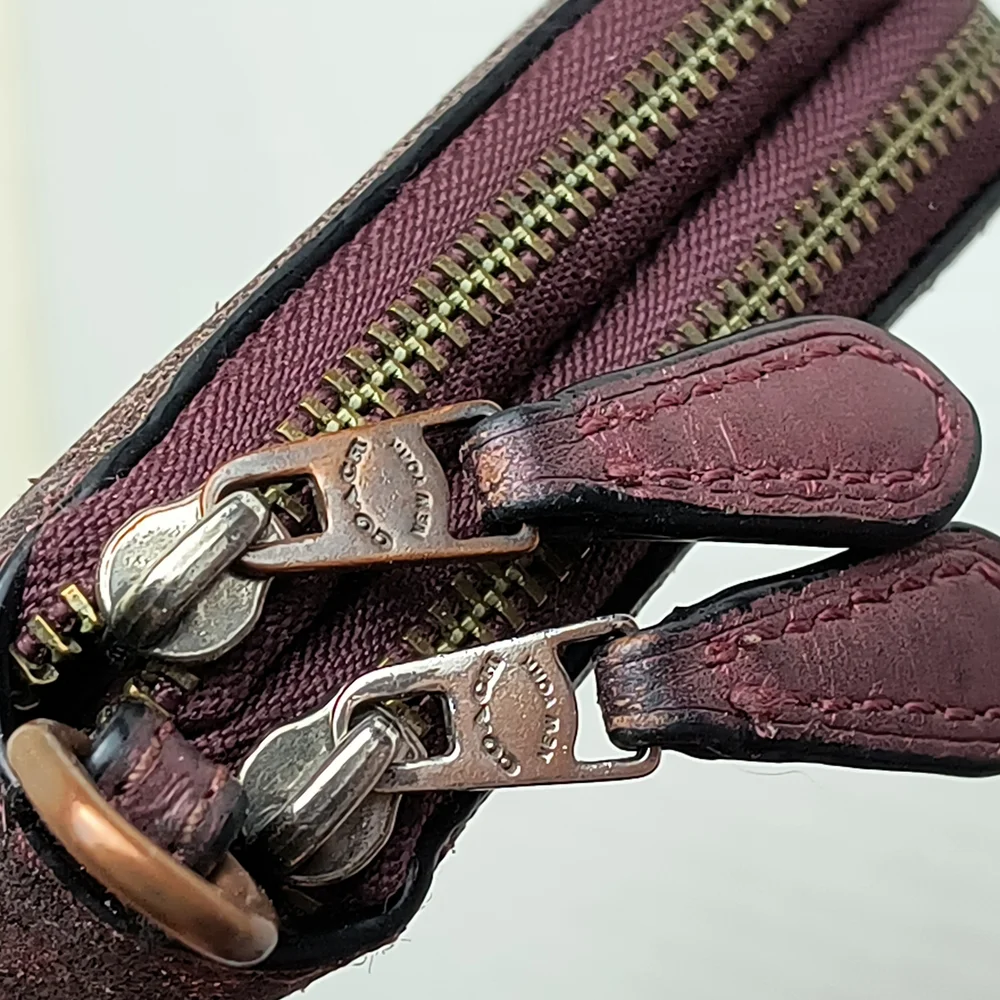 Coach Glitter Wristlet Wallets with Credit Card Storage